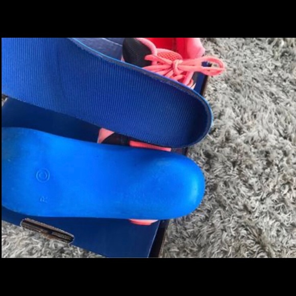 Nike Air Max Black/Hot Pink with PowerStep Pinnacle insole included! 8.5 - Picture 10 of 11